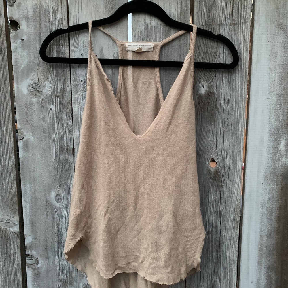 Urban Outfitters Deep Cut Tank